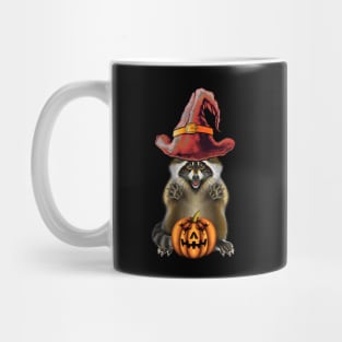 Raccoon Halloween Mug